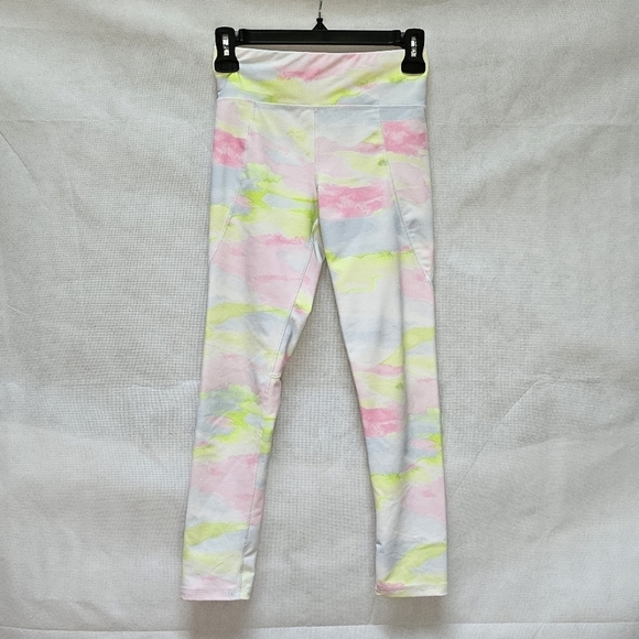Old Navy Active Powersoft Go Dry High Rise Tie Dye Athletic Leggings Size L - Picture 1 of 5